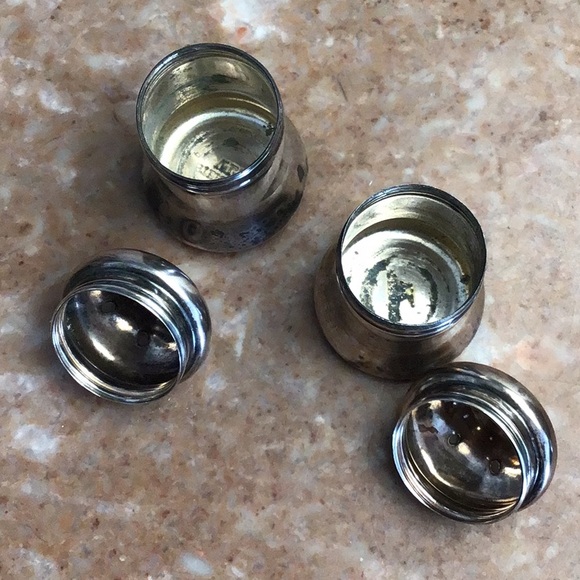 Sterling Silver Salt and Pepper Shakers - Picture 3 of 7